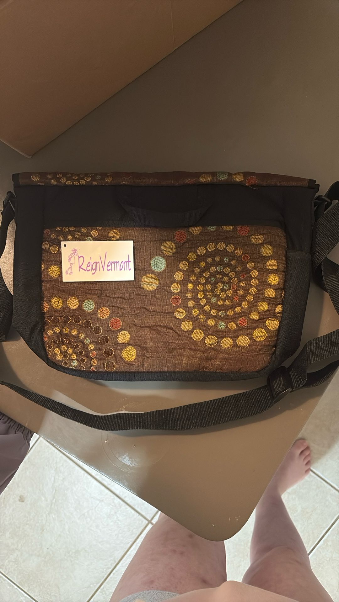 Reign Vermont Made USA Messenger Bag