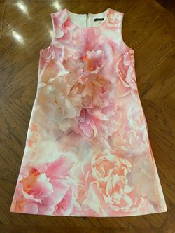 Tommy Hilfiger Floral Sleeveless Dress - Like New - Worn Once - Size 8