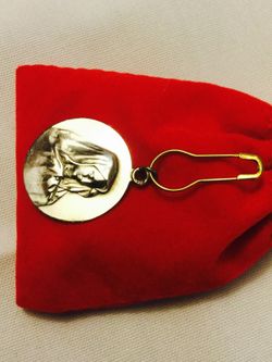 Vintage Silver Jewelry / Pure Silver Pendant & Necklace