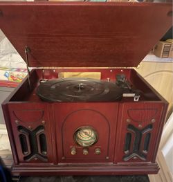 Electro Brand Record / CD Player AM/FM Radio