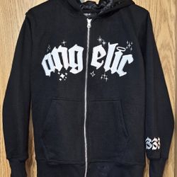 NEW ANGELIC MOTION ZIP UP HOODIE FOR SALE