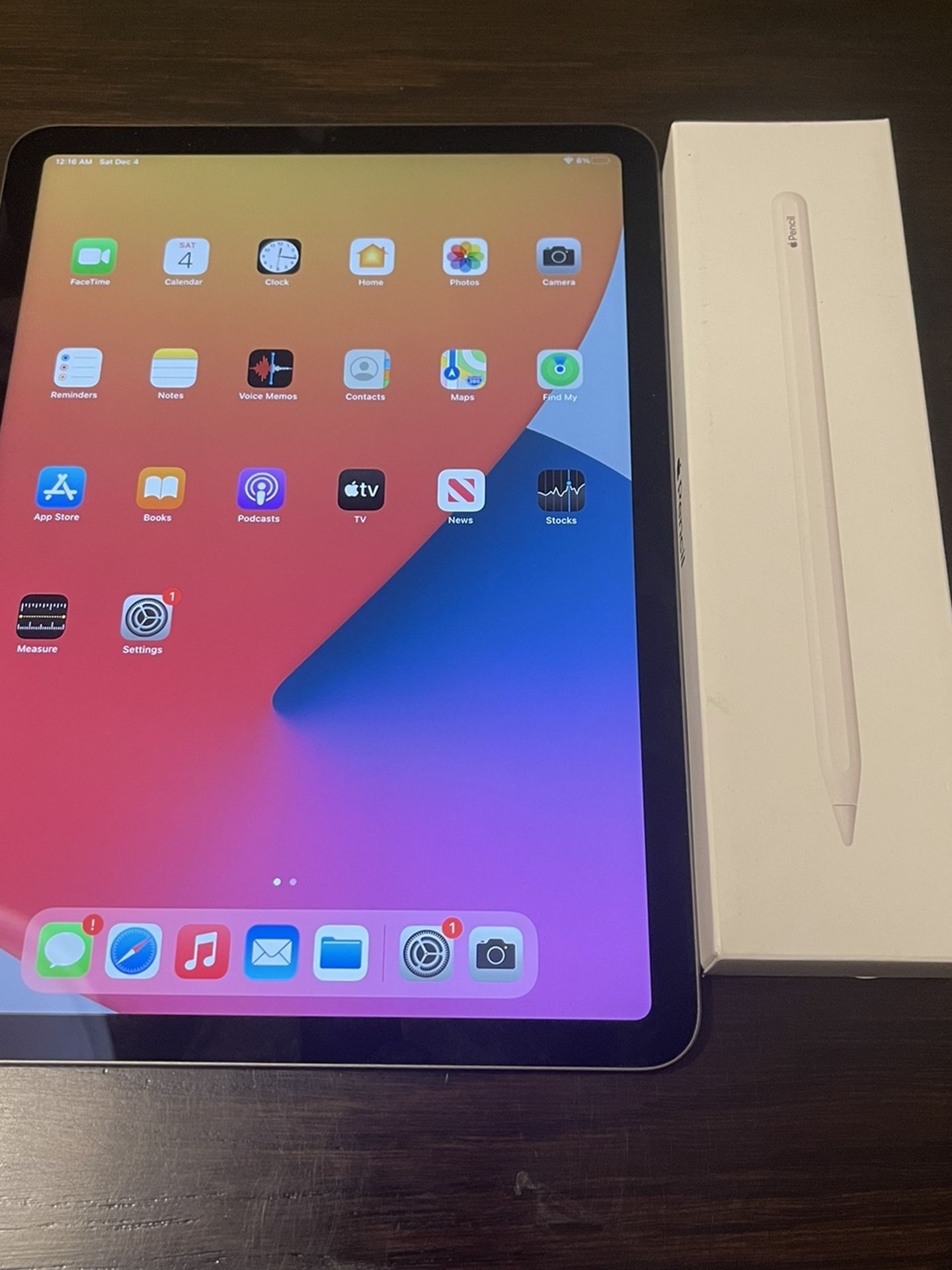 iPad Air 4th Generation + Apple Pencil