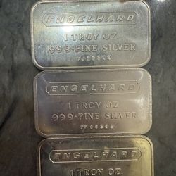 Engelhard Silver Bars 