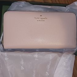 Baby Pink Kate Spade Designer Wallet