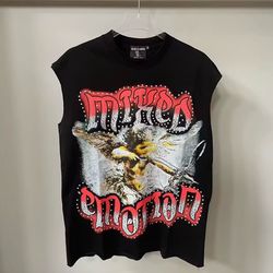 Mixed Emotional Brand Angel Sleeveless Shirt