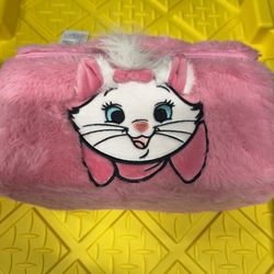 Disney Parks Plush The Aristocats Marie Cosmetic Bag