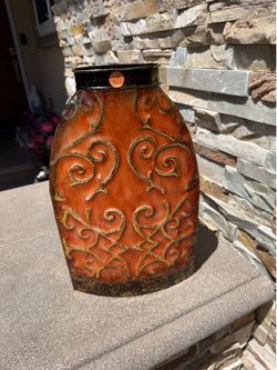 Metal Vase