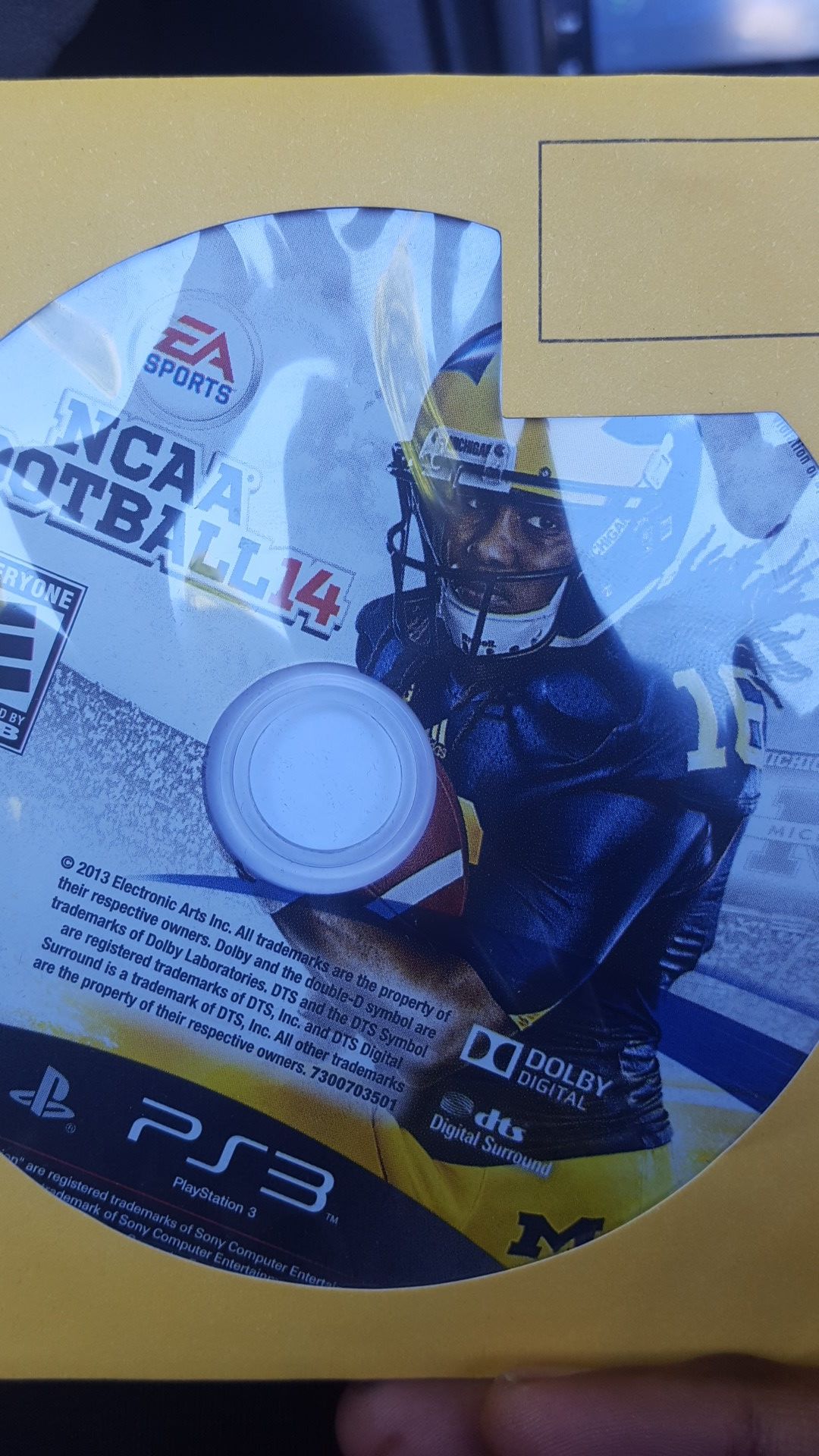 NCAA college football 14 PS4