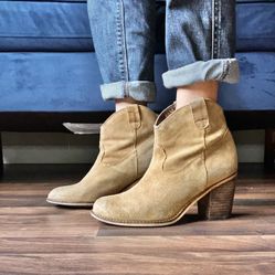 Matisse Leather Cowgirl Booties