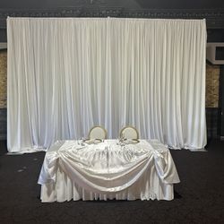 Pipe And Drape Backdrop - Aluminum Equipment 