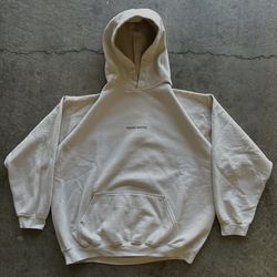 Cream Faded Moon Graphic Hoodie size XL Women’s L Men’s