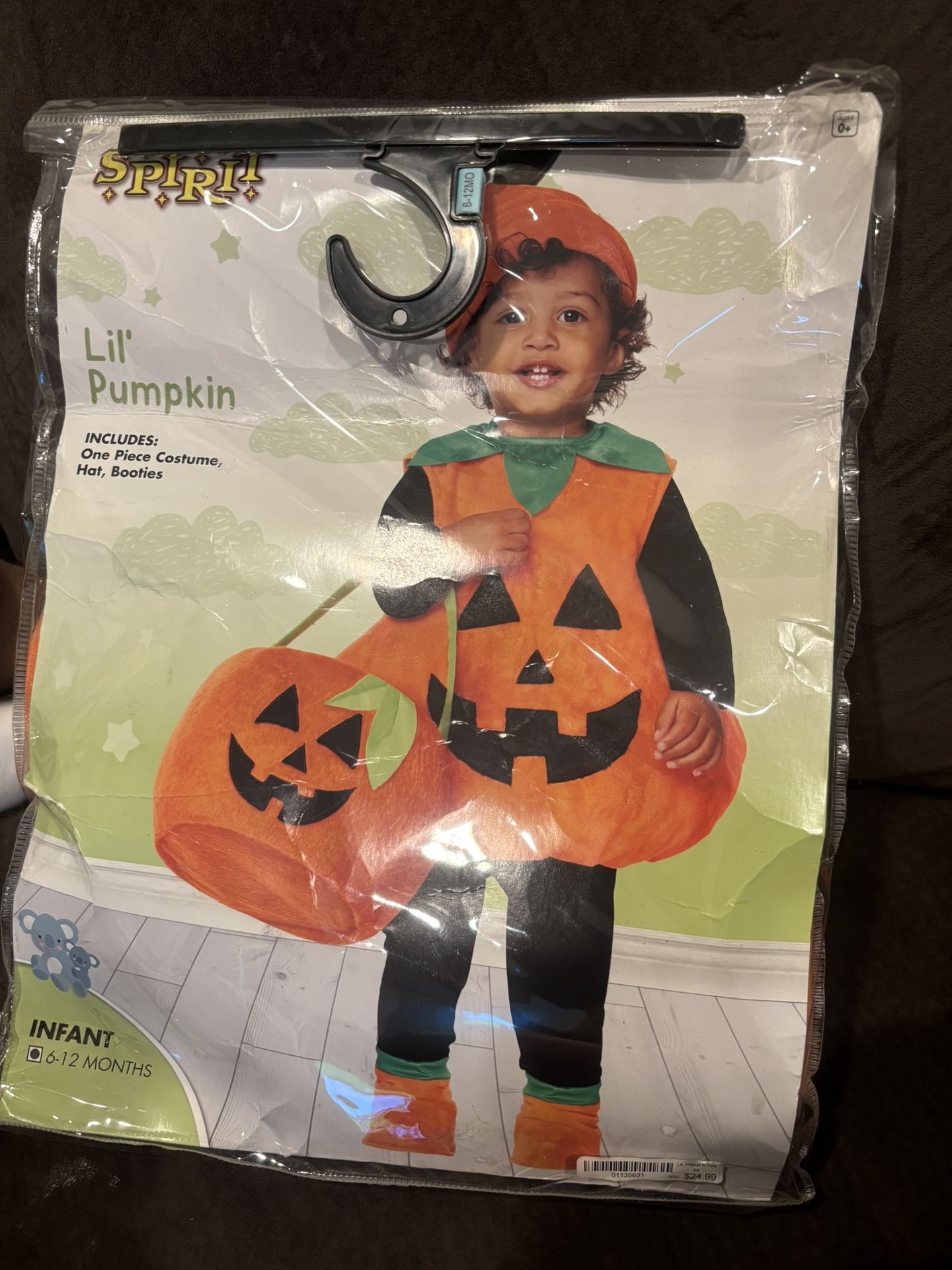 Lil Pumpkin costume 6-12 Months