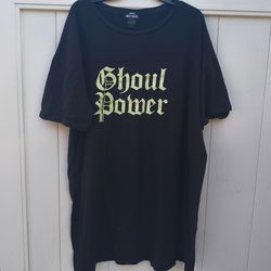 RARE🔥 Hot Topic Ghoul Power Black T-Shirt Dress Women’s Plus Size 2 / 2XL