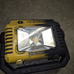 20 Volts Dewalt Task Light For Sale Works Great Tool Only 