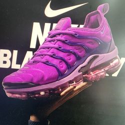 Women's Purple VaporMax Plus Sneakers With box/ Size 7