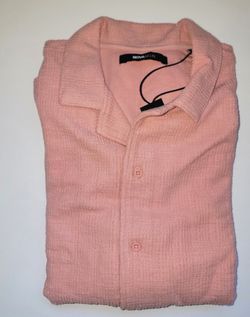 Nova Men Mauve Short Sleeve Size (M)        {Free Local Drop-off}