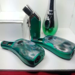 X 4 Scorch And Teslas Jet Flame Refillable Butane Torch Lighters
