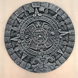 MEXICAN AZTECA CALENDER