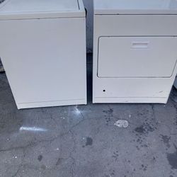 Set Of Kenmore Top Load Washer And Gas Dryer Large Capacity Fully Functional 