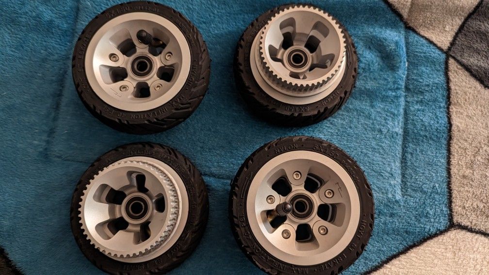 Hoyt 5 Inch Pneumatic Wheels & Pulleys