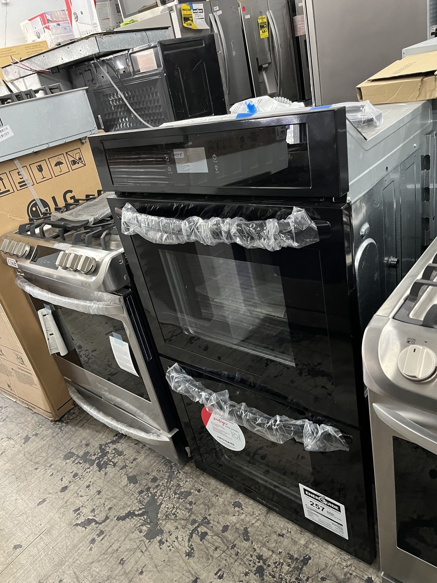 Frigidaire Black 27” Double Oven Electric New