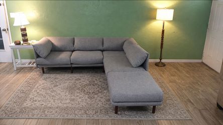 Gray Modular Sectional (Burrow) – $400