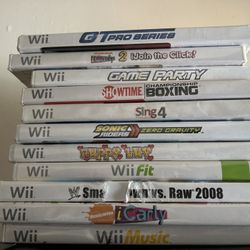 Wii & Wii U Games