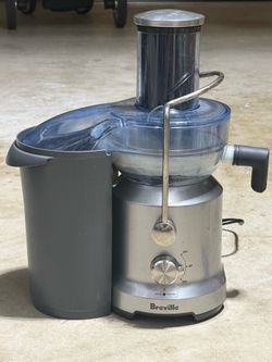 Breville BJE430SIL Juice Fountain Cold, 70 fl oz, Silver