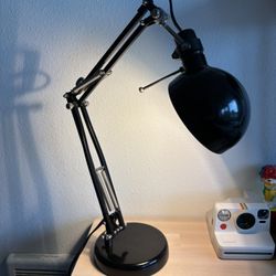Black MCM desk Lamp