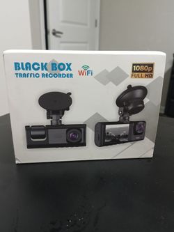 New 1080p WiFi Dash Cam (Black Box Traffic Recorder) – Unopened