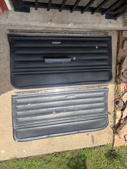 Door panels came off a Chevy 1965 el Camino