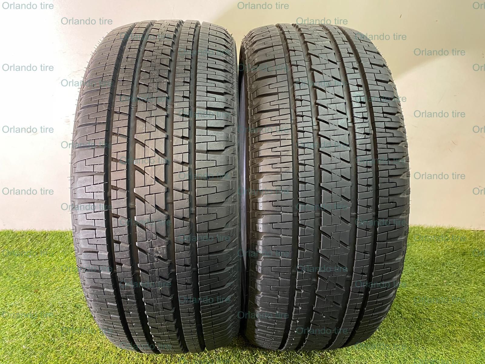 Tires Plus Rolando X72 235 50 19 99H Bridgestone Dueler H/L Alenza Plus —2 used tires 90% ...