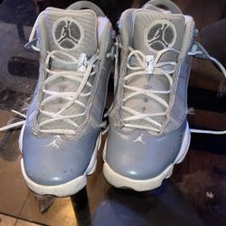 Jordan 6 Rings Cool Grey White 