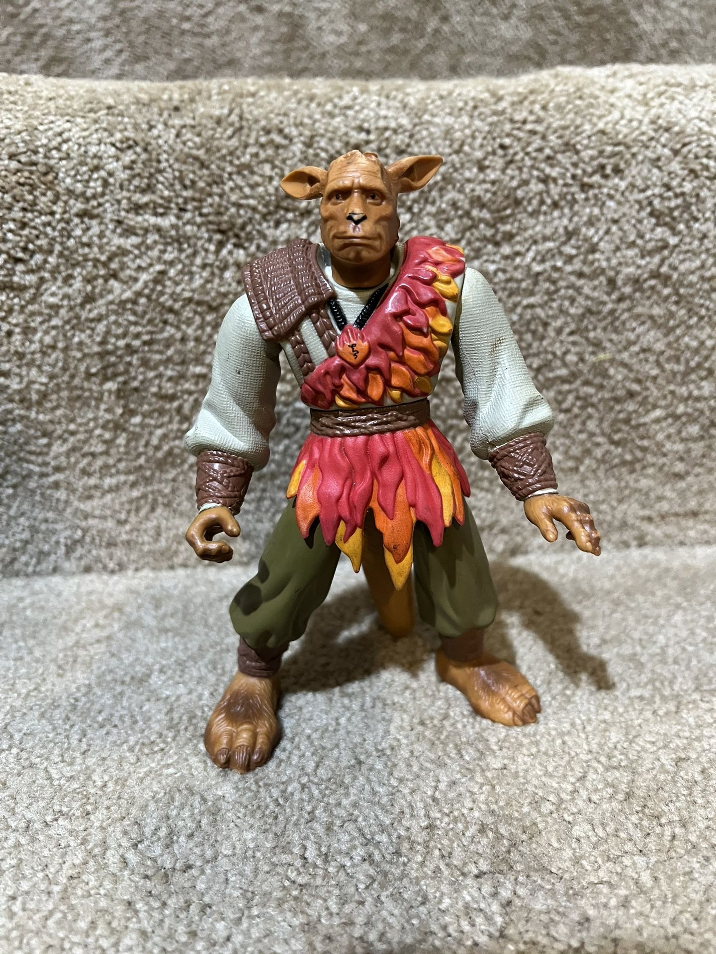 Vintage 1996 Warriors of Virtue LBEI Chi Kangaroo Action Figure