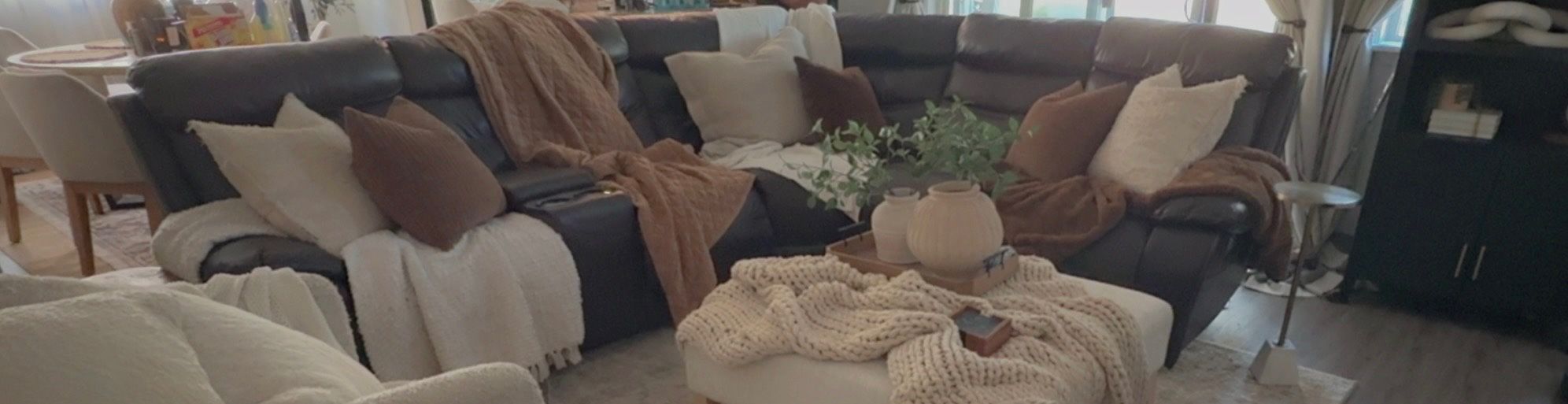 Sectional With Recliners
