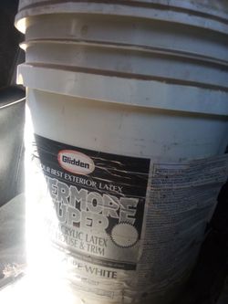 White acrylic paint