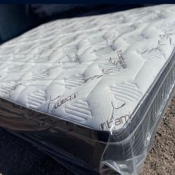 Brand New Queen Size Pillowtop Mattress Set 