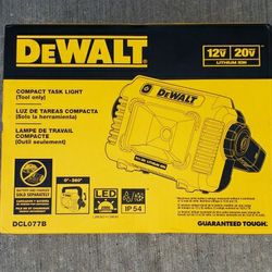Dewalt 20v Led Task Light Brand New Tool Only