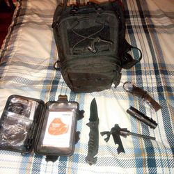 Camping Survival Kit And Bag