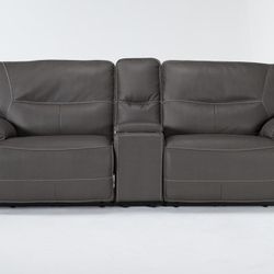 Living Spaces Recliner Loveseat and Sofa