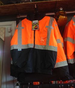 Class 3 High Visibility Safety Jacket with Removable Fleece