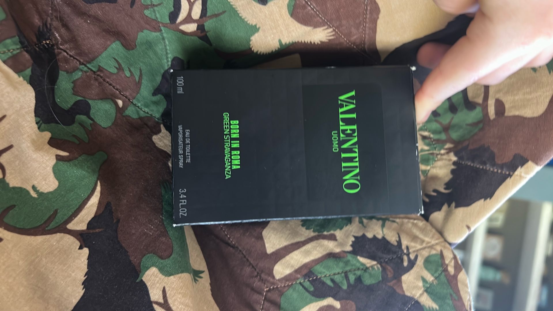 Valentino Uomo Born In Roma Green Stravaganza