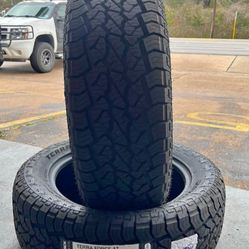 275/55R20 brand new all terrain tires for sale free installed (contact info removed)