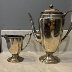 Silver Plated Tea Set (no tray) 