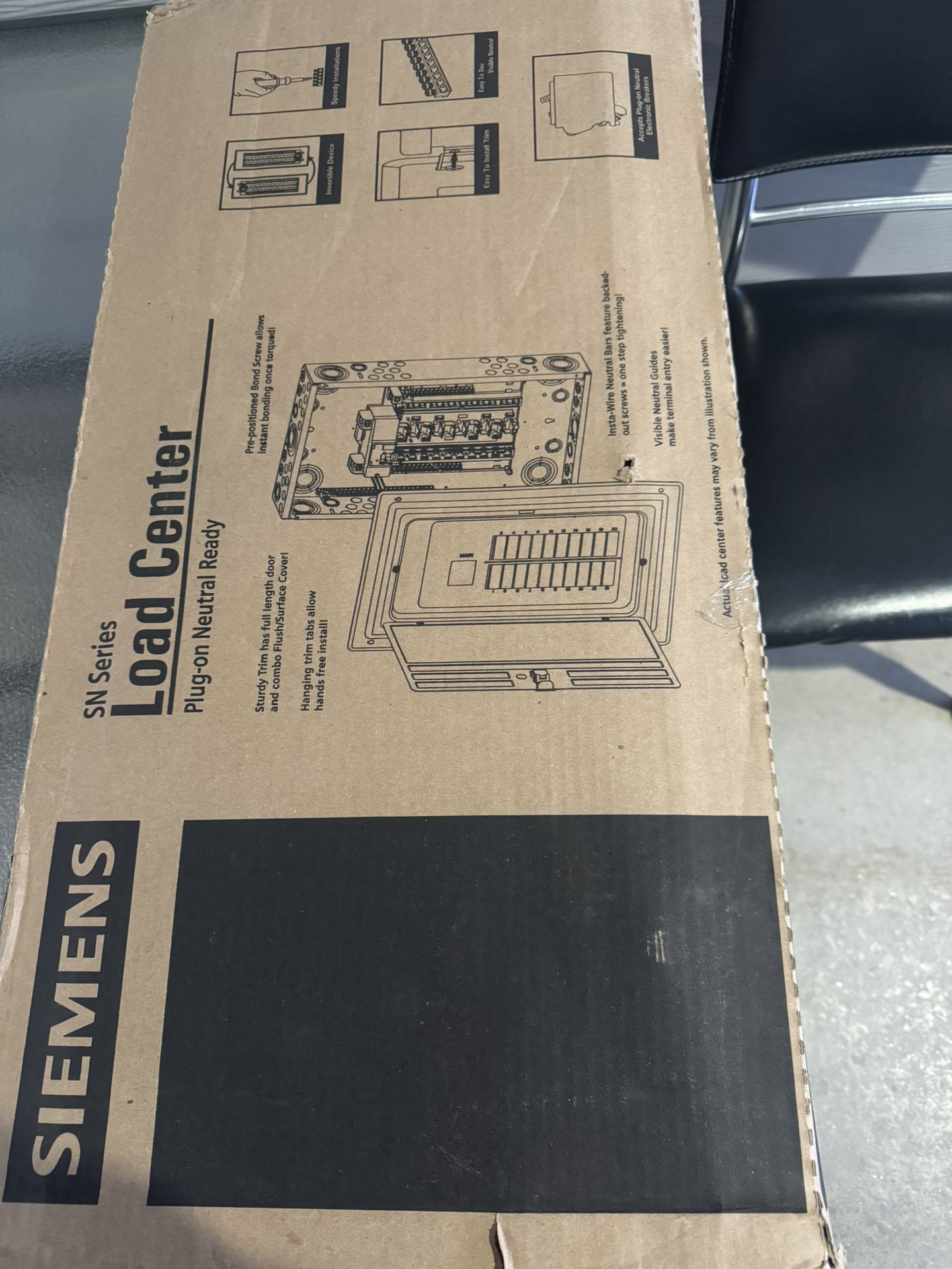 New Siemens 200A 30-Space 48-Circuit Load Center – $100
