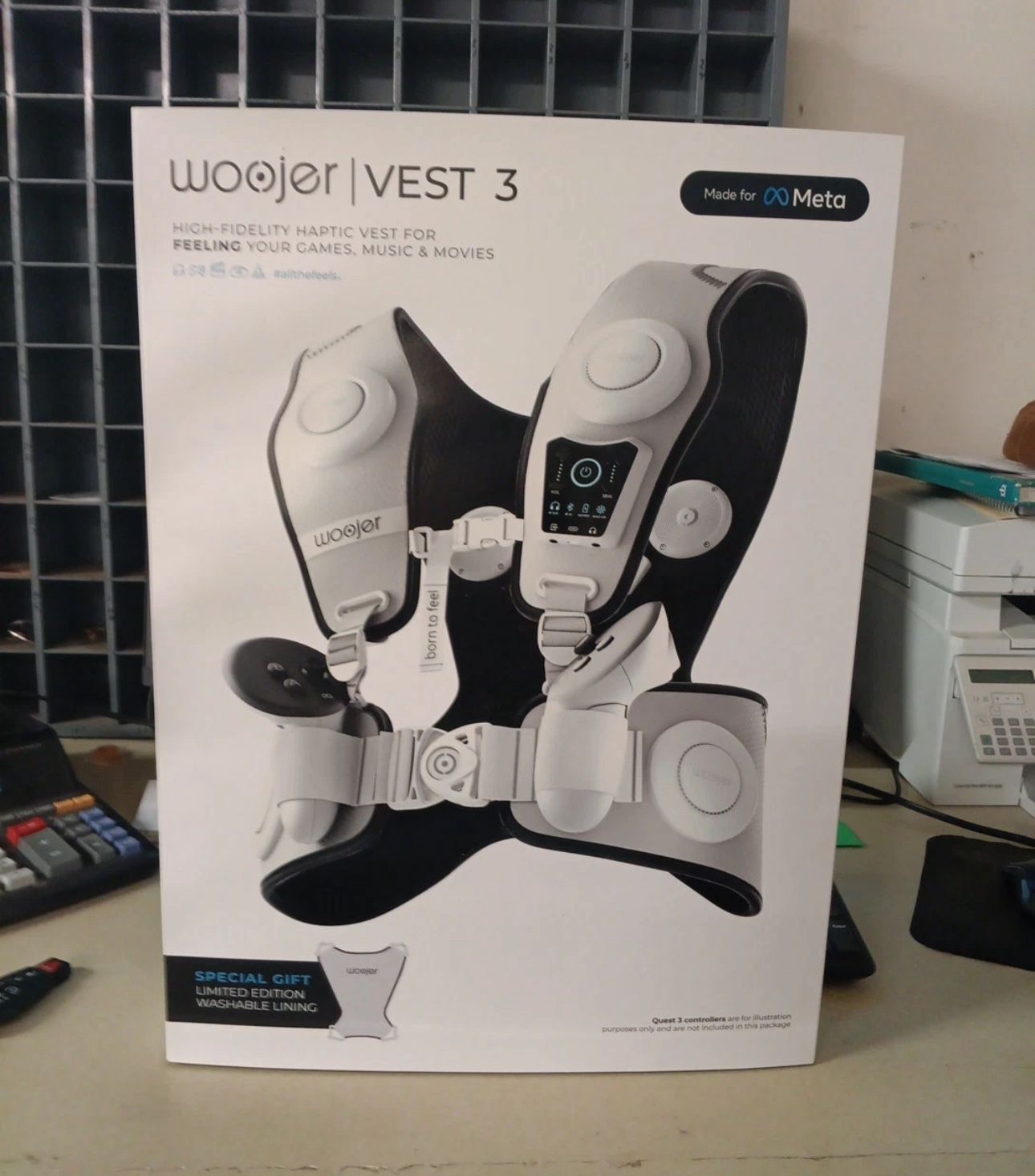 Woojer Heptic Gaming / Movie Vest Meta Brand New