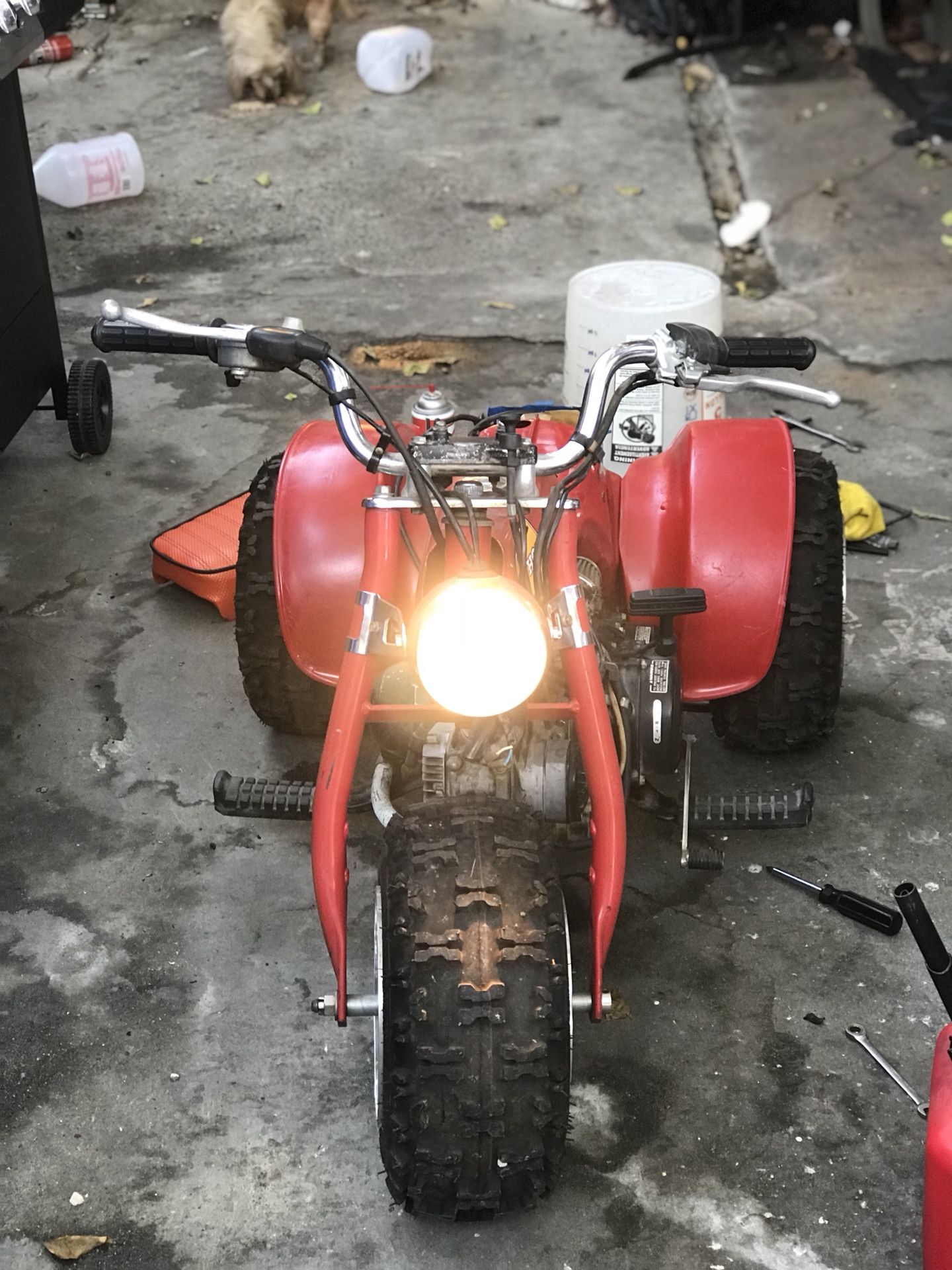 1974 atc 70 engine honda 125m electric start pull start for Sale in