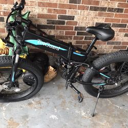 2024 TotGuard Electric Folden Bike. For Sale As Is 