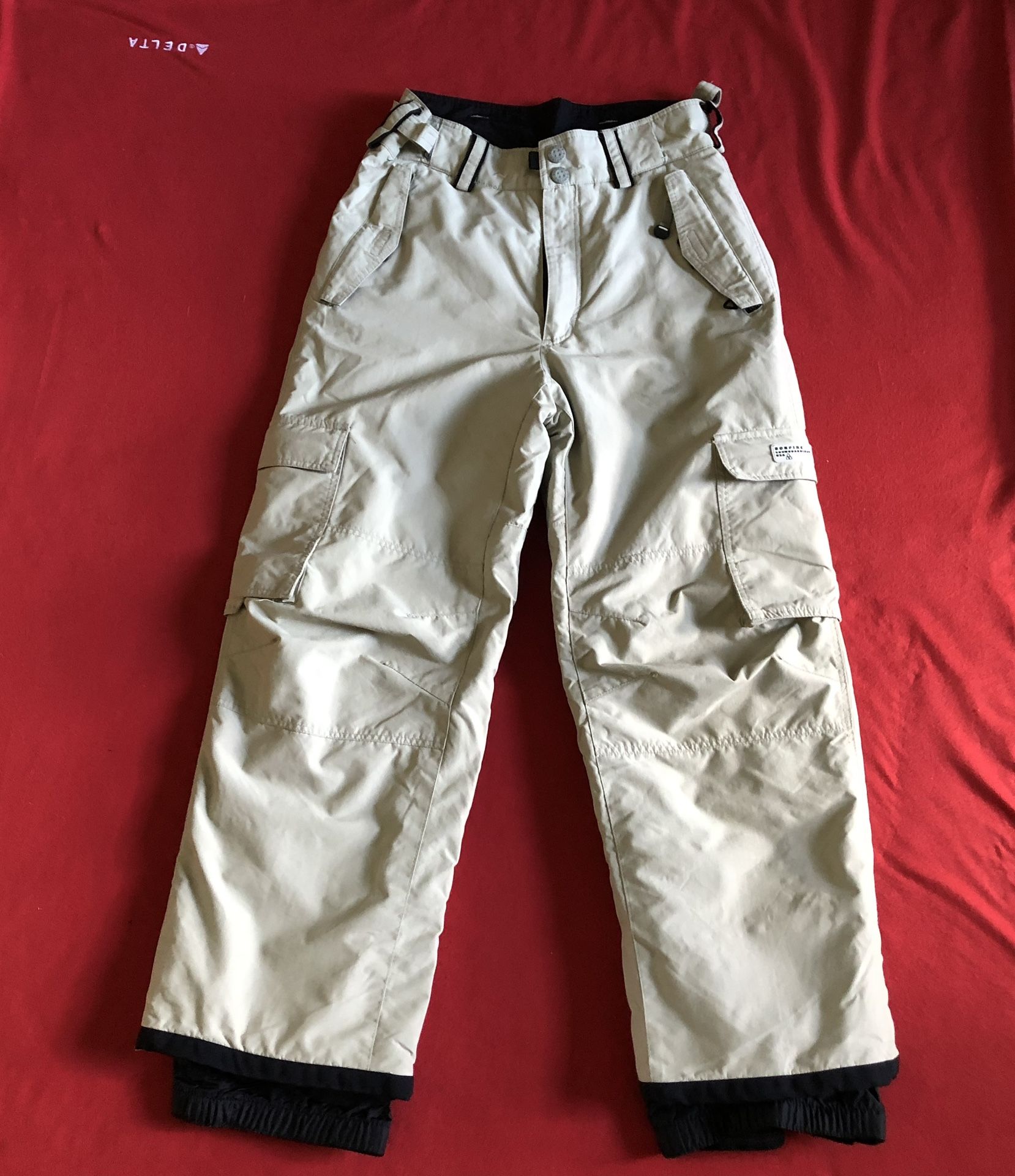 Bonfire Youth Snowboarding Pants Size Youth L