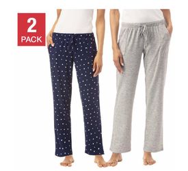 Lucky Brand Women Lounge Pajama Pant 2-pack